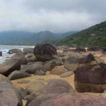 Praia do Cepilho opposite of Trindade